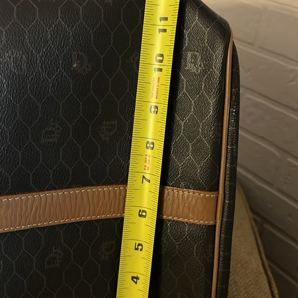 Vintage Christian Dior black honeycomb weekend duffle bag - Picture 5 of 13